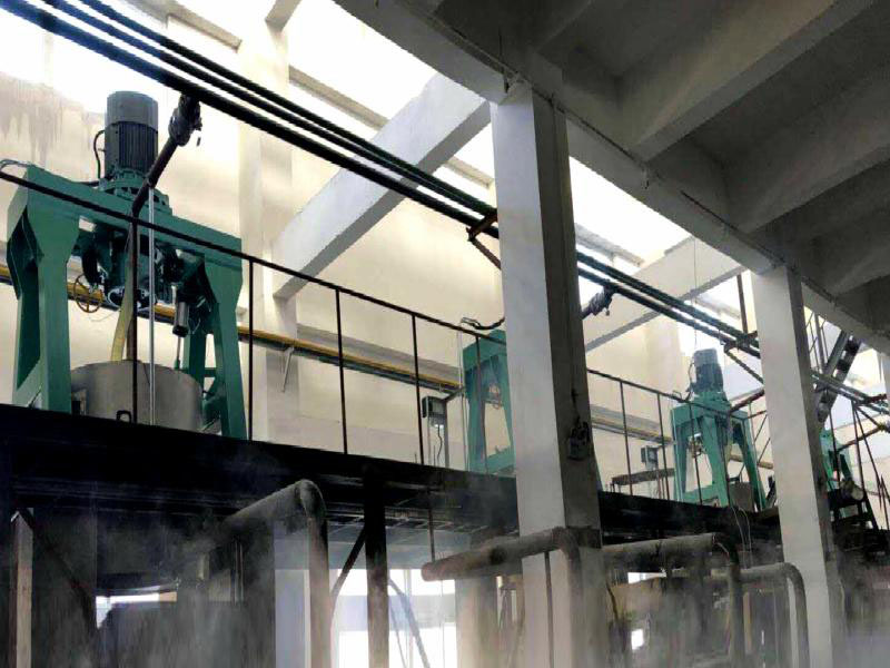 某硼化工企業(yè)硼砂分離現(xiàn)場(chǎng)