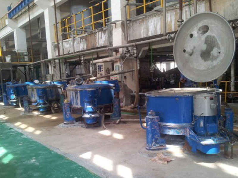 某硼化工企業(yè)硼酸分離現(xiàn)場(chǎng)