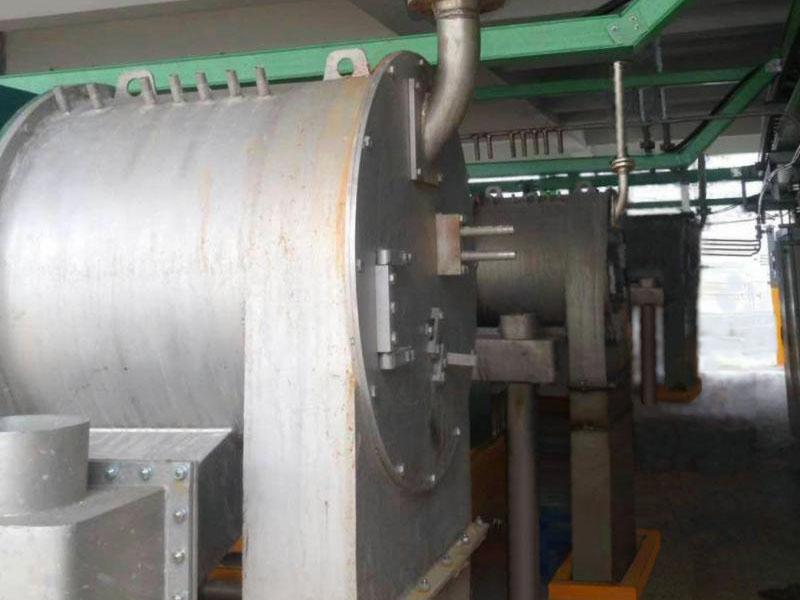 某化肥企業(yè)氯化銨分離現(xiàn)場(chǎng)